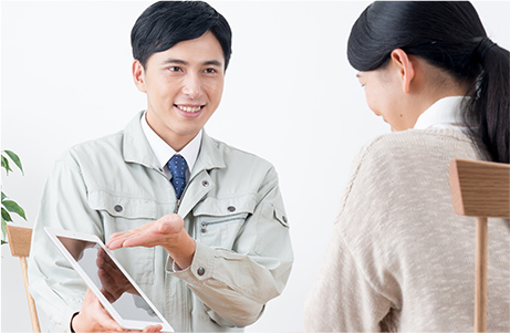 リフォームの知識・経験豊富なプロに直接相談できる