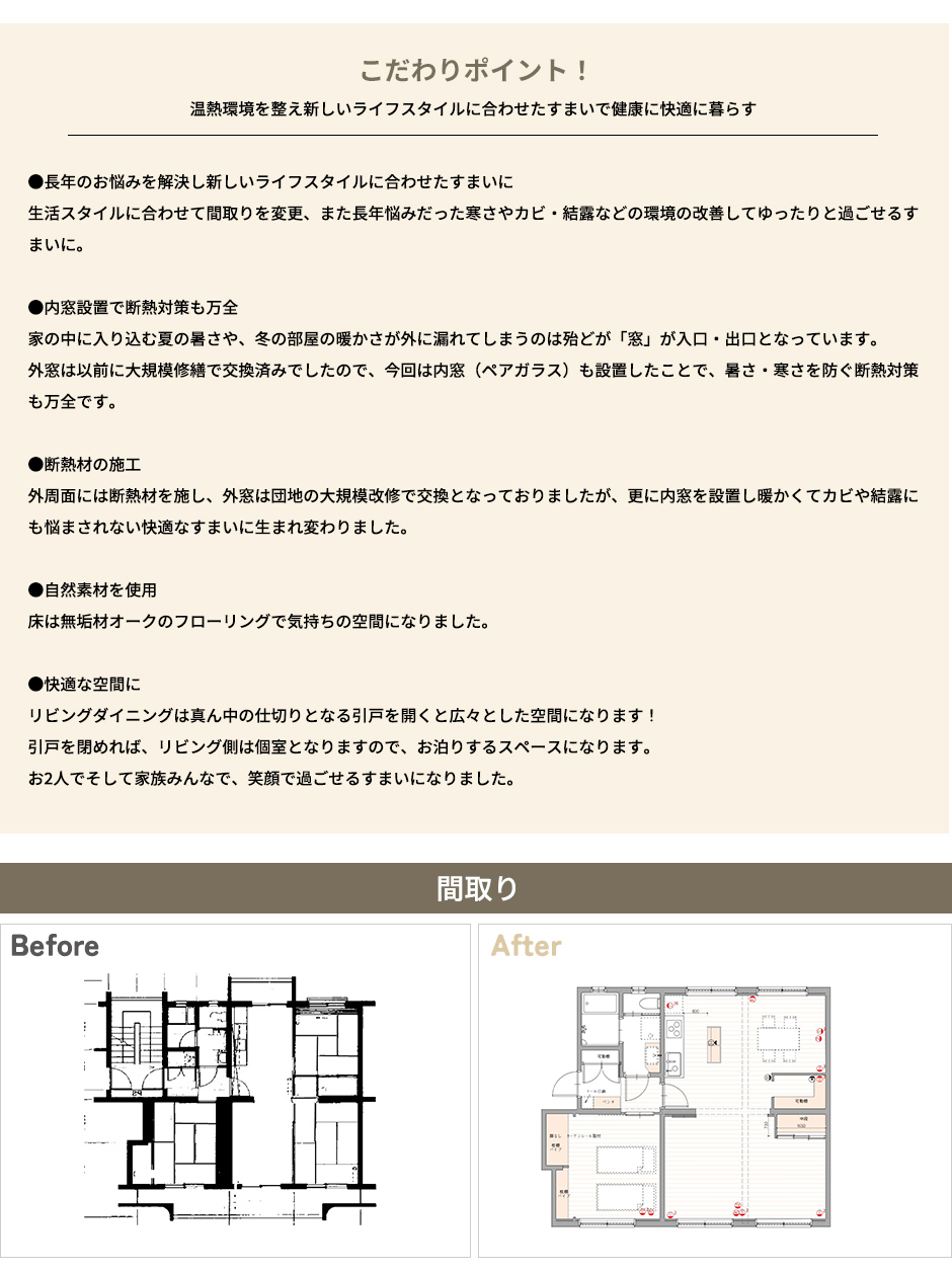 こだわりポイント